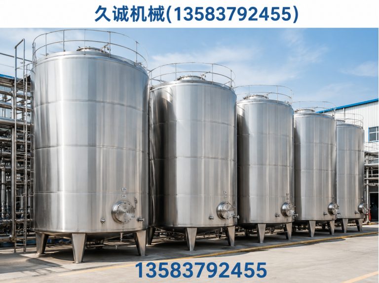 微山县不锈钢储罐展示图
